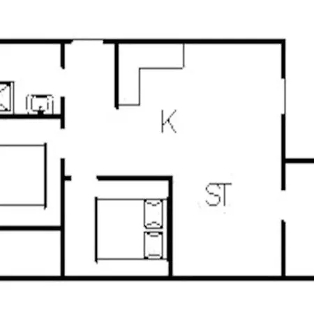 4 Person In Henne Henne Strand